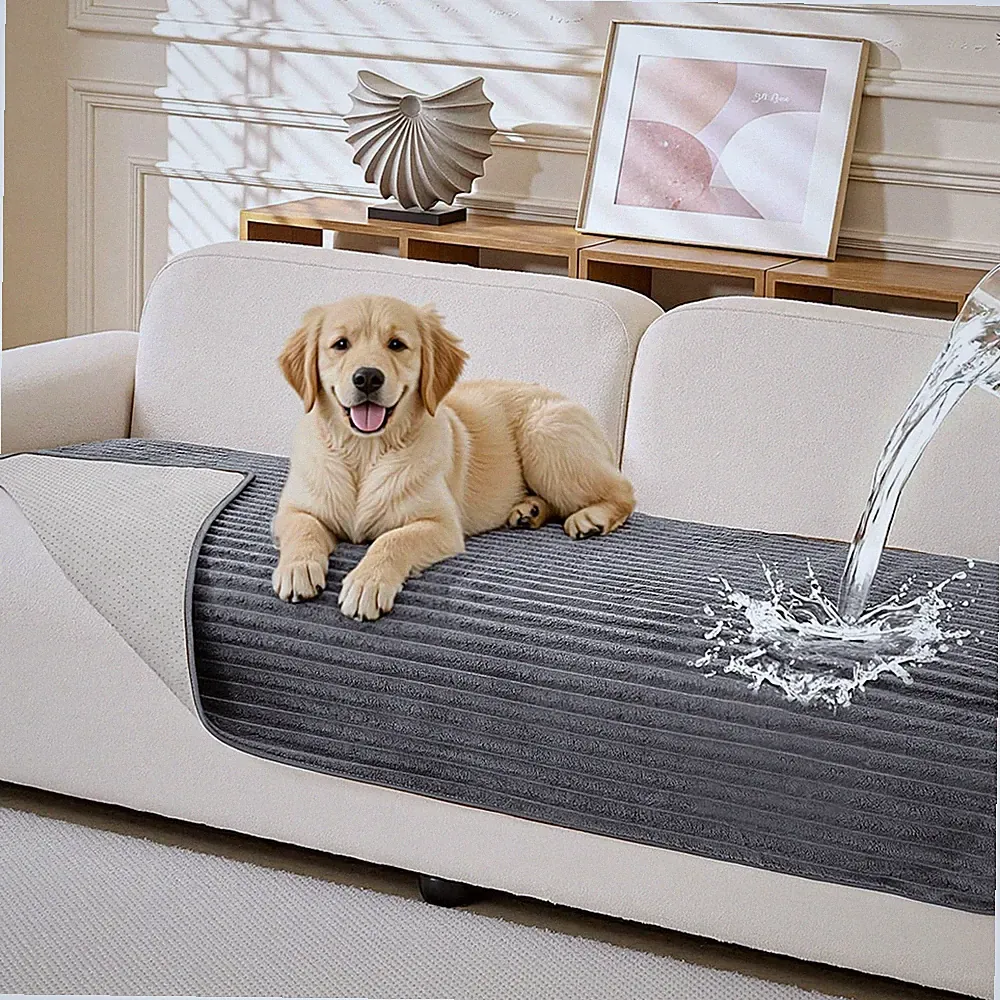 Waterproof Couch Cover for Sofa, Non Slip Washable Sofa Protector