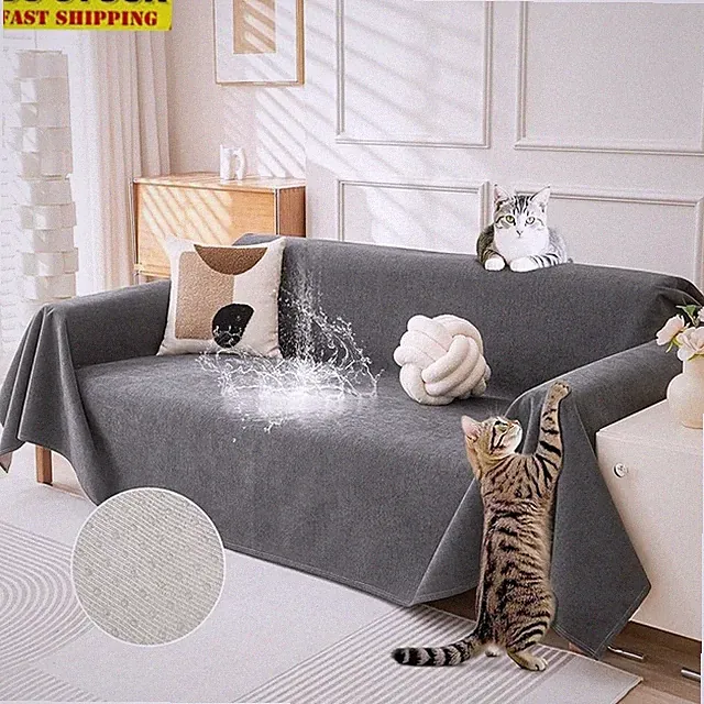 Waterproof Couch Cover Pet Protector Anti-Slip Scratch Resistant Washable New