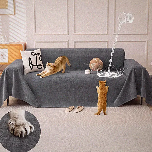 Waterproof Couch Covers for Pets, Couch Protector from Cat Claws
