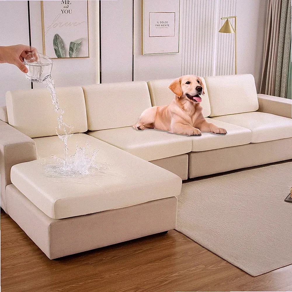 Waterproof Couch Covers, Stretch Couch Covers with Dirt-Resistant for Sectional