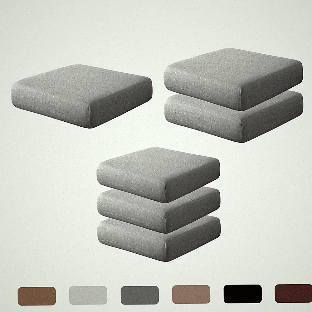 Waterproof Couch Cushion Covers Sectional Sofa L Shape Cover Elastic Slipcover