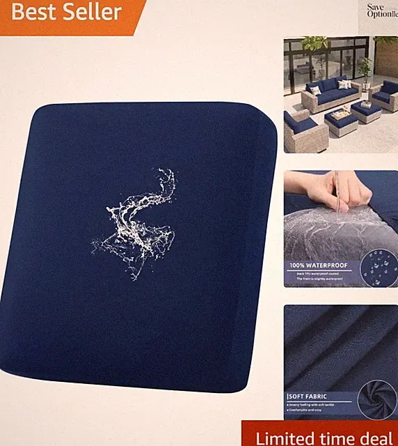 Waterproof Couch Cushion Covers, Stretch Sofa Couch Seat Slipcover for Dog Wa...
