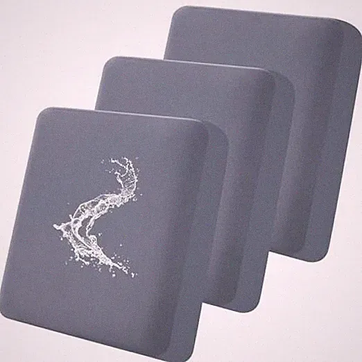 Waterproof Couch Cushion Covers, Stretch Washable Sofa One Size (3 Pack) Grey