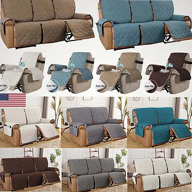 Waterproof Couch Slipcover Armchair Recliner Throw Cover Mat Sofa Protector