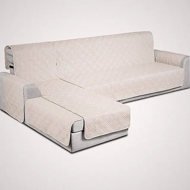 Waterproof L Shape Sectional Sofa Cover Durable Soft Comfortable Easy Care New