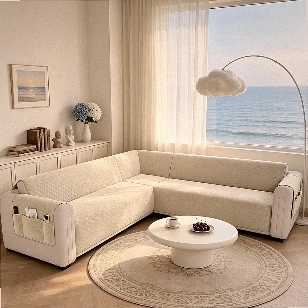 Waterproof L Shaped Sectional Couch Covers for Sectional Sofa