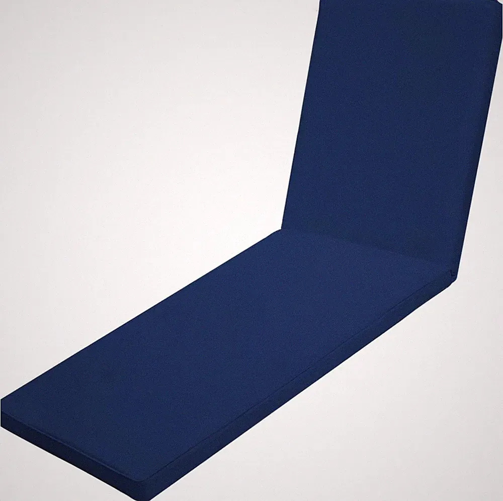 Waterproof Outdoor Chaise Lounge Cushions 72"x22"x3" for Patio Furniture