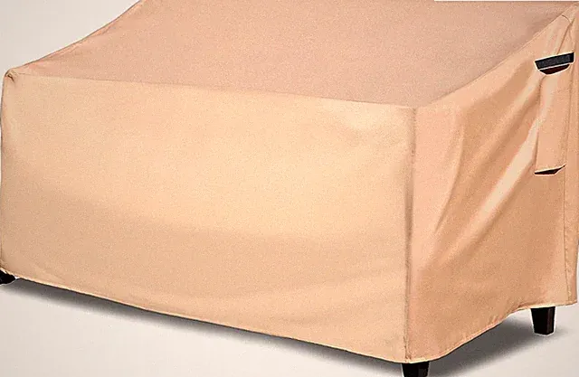 Waterproof Outdoor Couch Cover, Heavy Duty Patio Sofa Cover, 61" x 34" x 31"