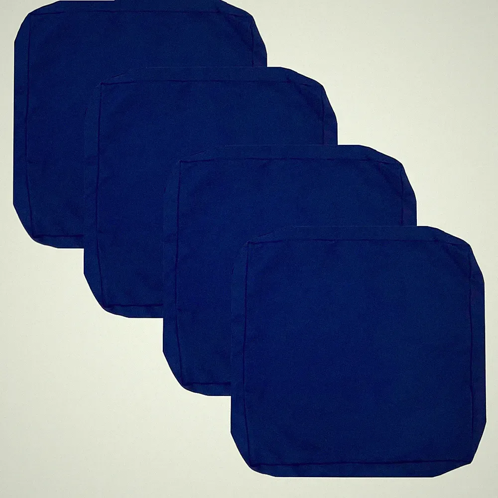 Waterproof Outdoor Sectional Sofa Wicker Chair Patio Cushion Covers 24x24x4" 4PK