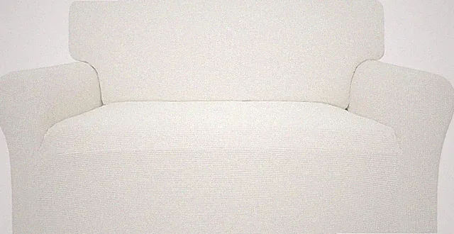 Waterproof Oversized Loveseat Cover, Stretch Jacquard Protector for Pets, Cream