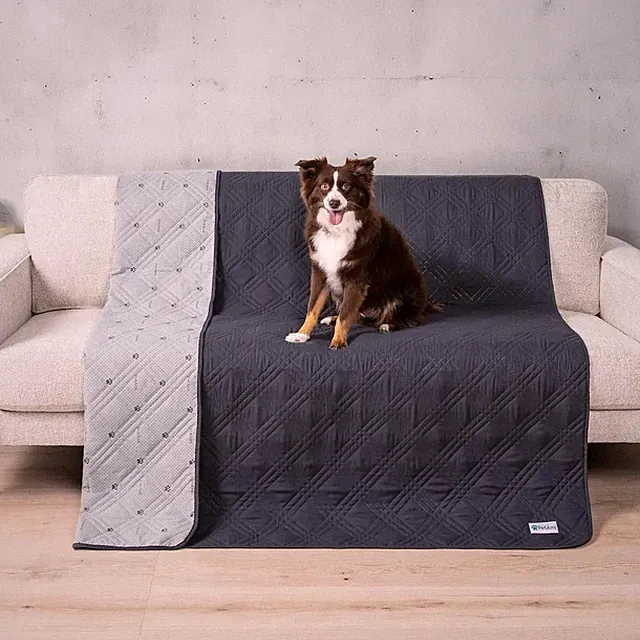 Waterproof Pet Couch Cover Reversible Furniture Protector for Dogs & Cats