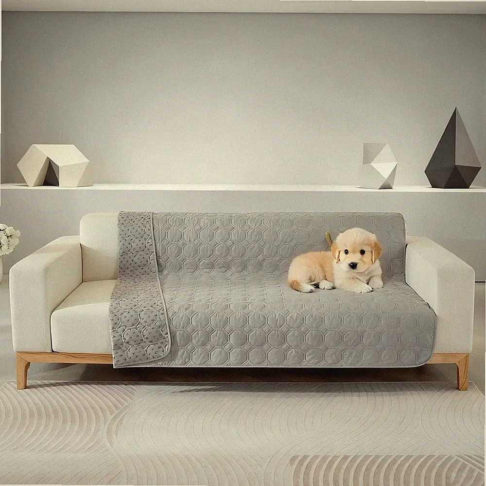 Waterproof Pet-Friendly Sofa Bed Cover Non-Slip Slipcover Protector Pad Washable