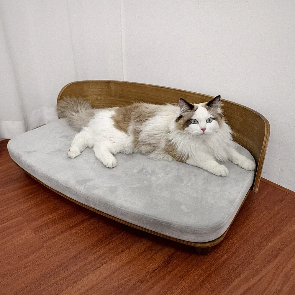 Waterproof Pet Sofa Bed Dog Warm Soft Lounge Couch Soft Removable Cushion Chair