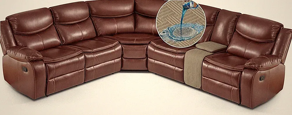 Waterproof Recliner Sectional Couch Covers, 1 Seat Console Cover