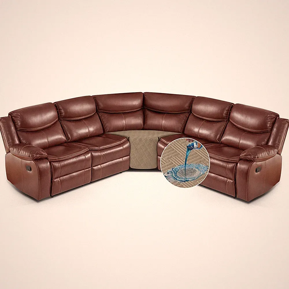Waterproof Recliner Sectional Couch Covers, Oversized Reclining Sofa Covers f...