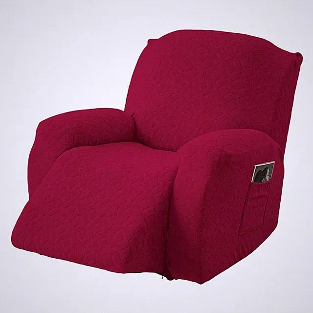 Waterproof Recliner Sofa Cover, 1/2/3-Seater Stretch Jacquard Couch Covers