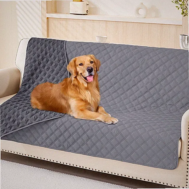 Waterproof Reversible Pet Couch Cover for Dogs & Cats | Soft, Washable Sofa Prot