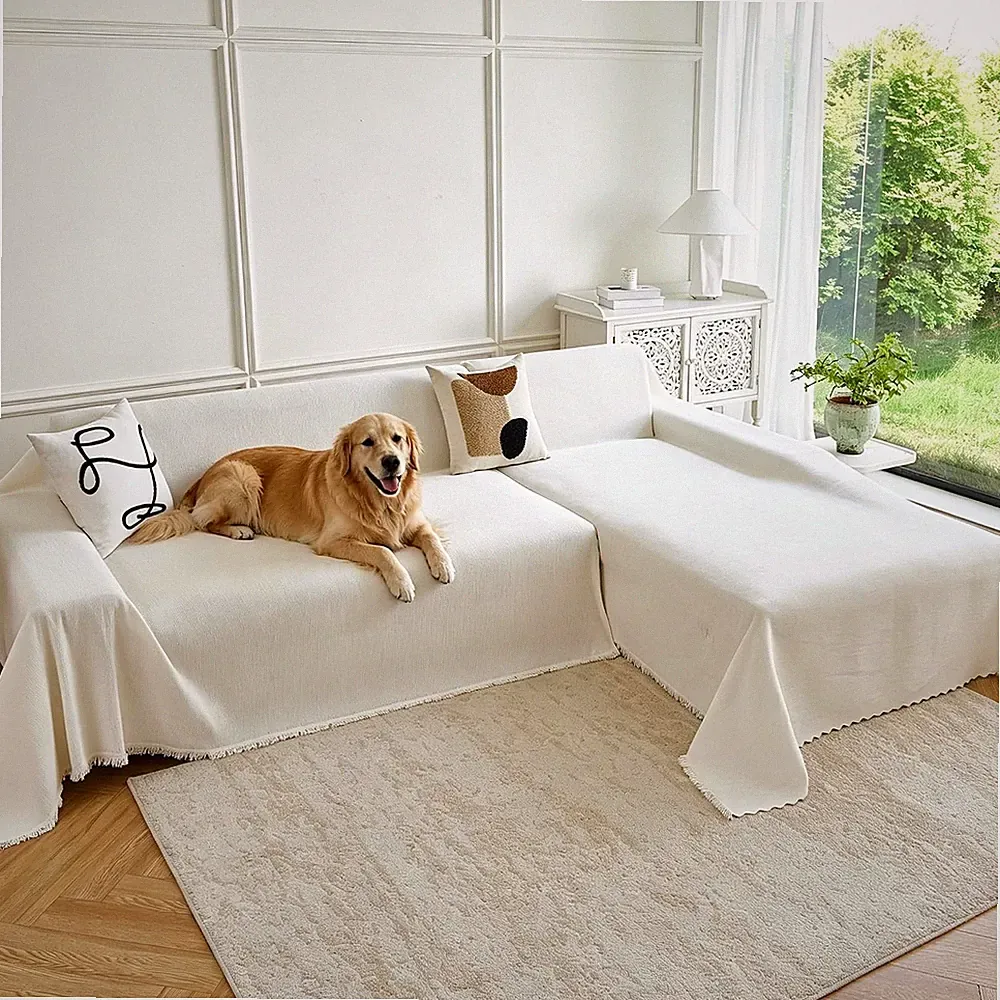 Waterproof Sectional Couch Covers,L Shaped Couch Covers for Pets Washable Sofa