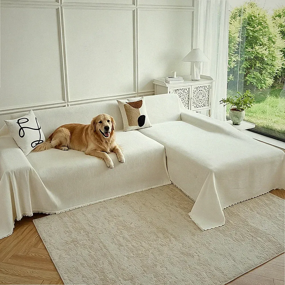 Waterproof Sectional Couch Covers,L Shaped Couch Covers for Pets Washable Sofa
