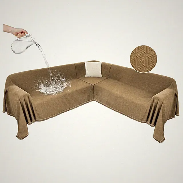 Waterproof Sectional Couch Covers Sectional Sofa Cover L Shaped Corner Sofa S...