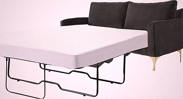 Waterproof Sleeper Sofa Full Mattress Protector for 54X72 Pull Out Sofa Bed Cool
