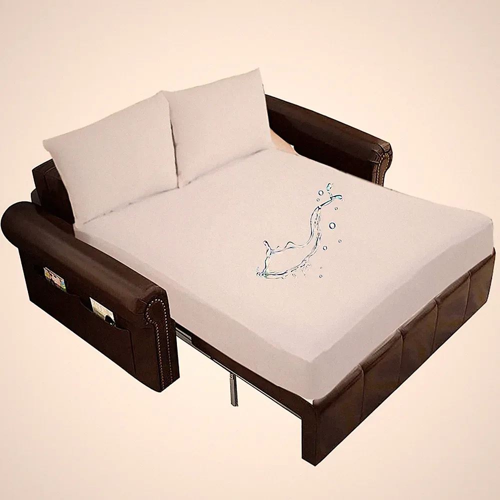 Waterproof Sleeper Sofa Queen Mattress Protector 60x72 for Pull Out Sofa Bed...
