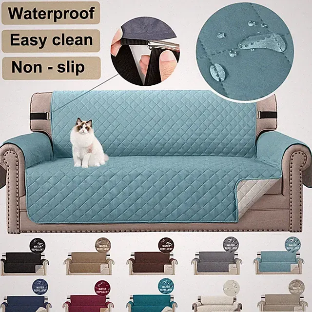 Waterproof Sofa Cover For Living Room Non-slip Sofas Covers Easy To Clean