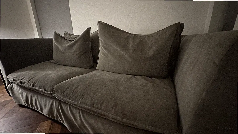 West Elm 86" Sofa in Mineral Grey - Perfect Condition