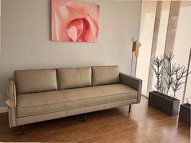 west elm axel sofa, summit leather, taupe