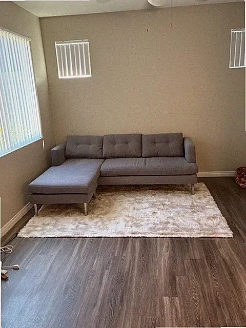 West Elm Gray Couch
