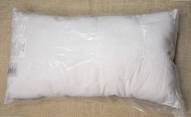 West Elm Pillow Insert 12"X21" Lumbar Cushion Down Alternative New Sealed