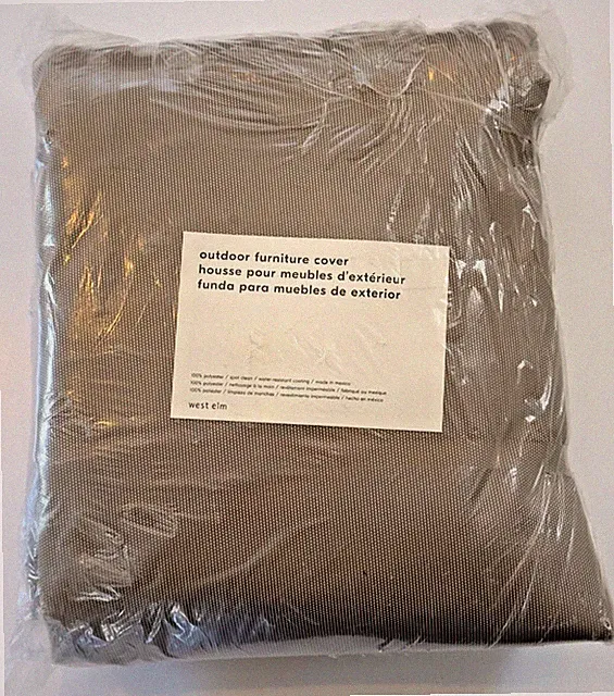 West Elm Portside Outdoor Sofa Furniture Protective Cover 75" - 1291721