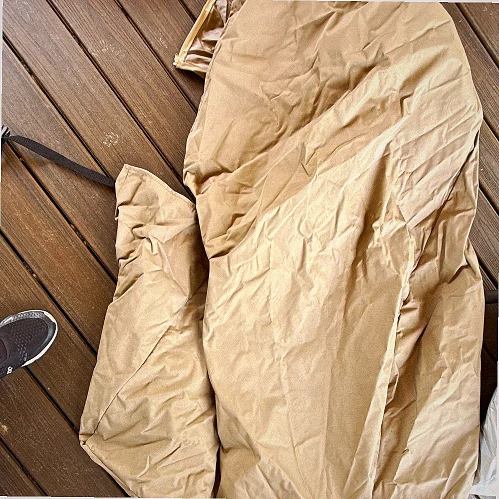 West Elm Protective Outdoor Cover Sectional Right Arm Chaise Beige 31.25x64.5