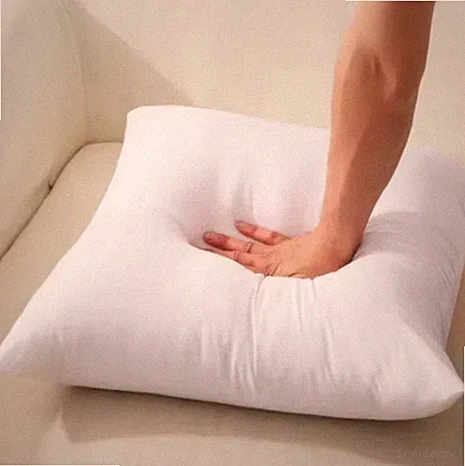White Throw Pillow Insert Standard White Bounce Back Pillow Cushion Core Sofa