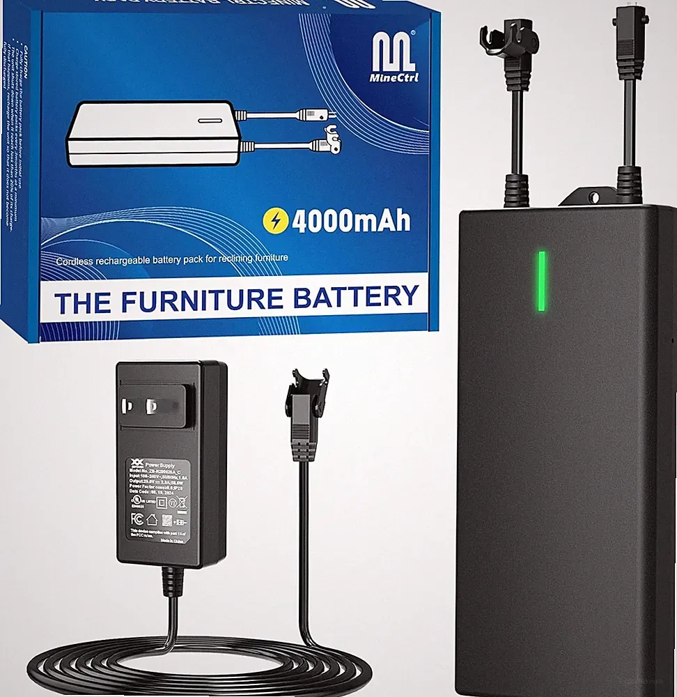 Wireless Battery Pack for Reclining Furniture, Sofas, Sectionals & Lift Chairs