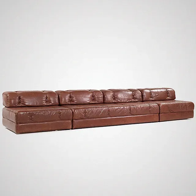 Wittmann Atrium Mid Century Austria Modular 4 Seater Sofa