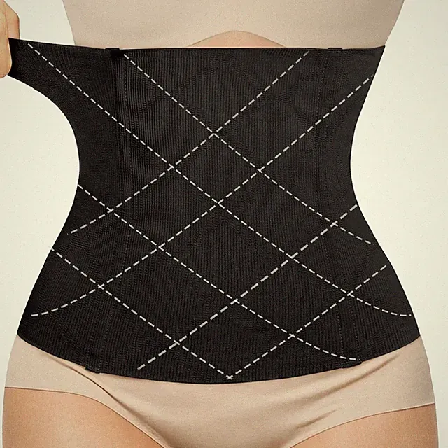 Womens Postpartum Belly Band Wrap Belt C-Section Recovery Tummy Control Cincher