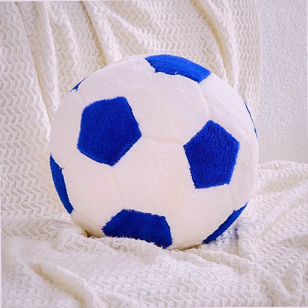 World Cup Soccer Pillow Football Ball Throw Pillow Aesthetic Home Decor Socce...