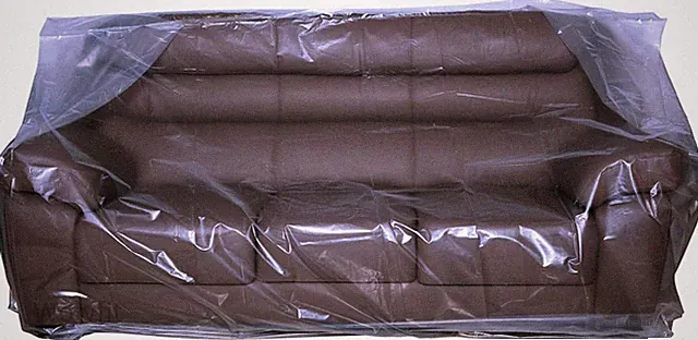 Wowfit Furniture Cover Dust-Proof Moving Bag for Sofa & Boxes – Clear, Odorless