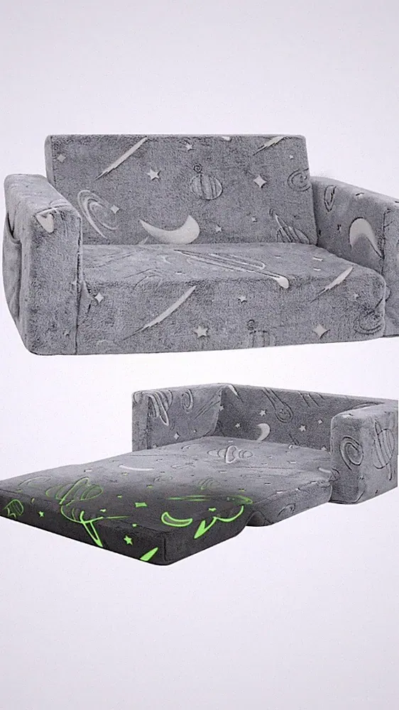 XIECUVA Kids Couch Sofa Bed