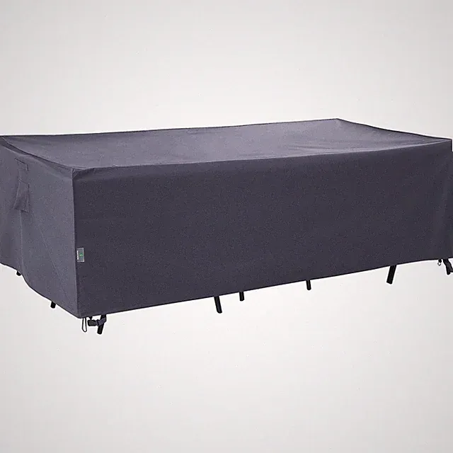 XL Grey Patio Furniture Cover 140"Wx86"Dx30.5"H