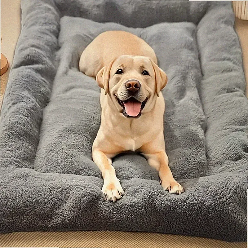 XXLargePlush Dog Bed Sofa Thickened Super Soft Polyester Pet Mat
