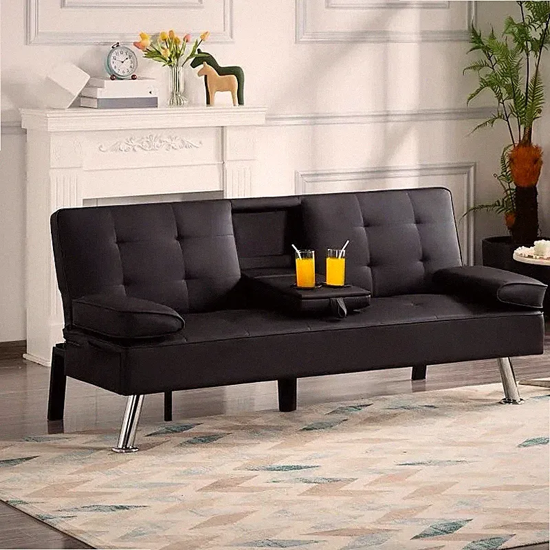 YESHOMY Convertible Folding Futon Sofa Bed Sleeper Couch