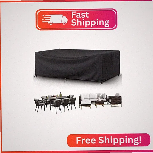 Ziewee Outdoor Patio Furniture Covers Waterproof 68" L x 44" W x 38" H Rectangul