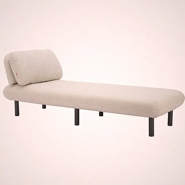 Zuo Modern Aperto Chaise, Beige - 704123